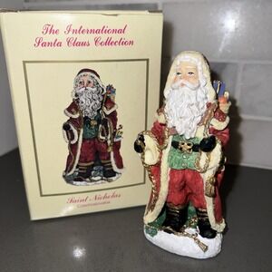 International Santa Claus Saint Nicholas Czechoslovakia Figurine